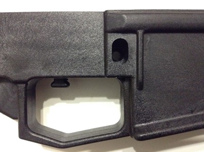EP Armory 80% lower receiver magazine button
